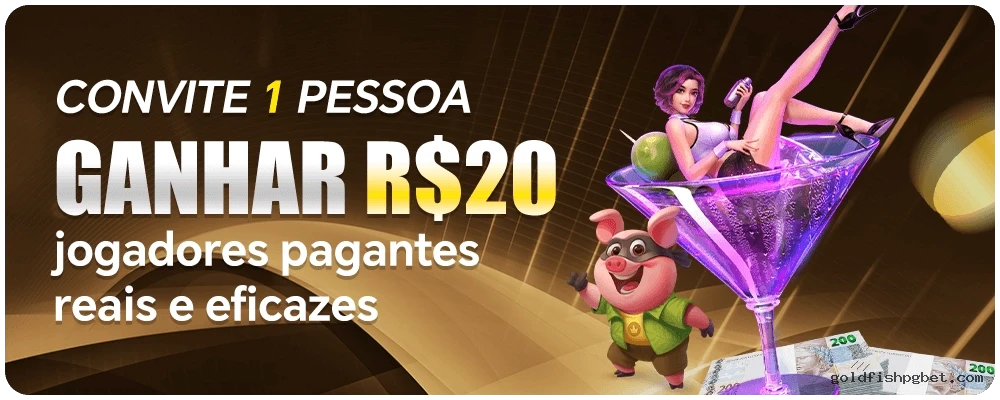 Imagem promocional da experiência de game da Goldfishpg